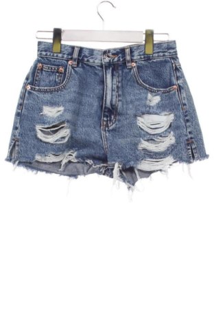 Γυναικείο κοντό παντελόνι Pull&Bear, Μέγεθος XS, Χρώμα Μπλέ, Τιμή 10,00 €, #137080175