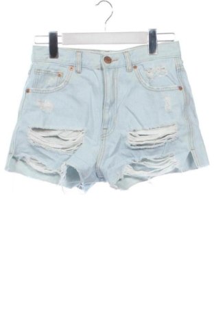 Pantaloni scurți de femei Pull&Bear, Mărime XS, Culoare Albastru, Preț 52,99 Lei, #137080938