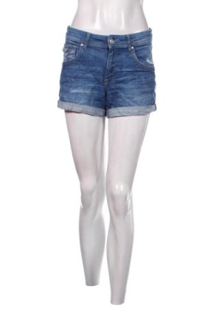 Pantaloni scurți de femei H&M, Mărime L, Culoare Albastru, Preț 67,99 Lei, #137082476