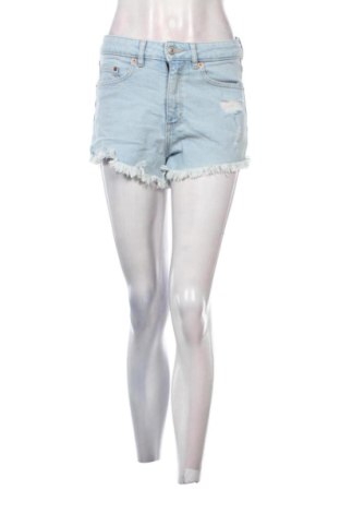 Pantaloni scurți de femei H&M, Mărime M, Culoare Albastru, Preț 66,99 Lei, #137095936