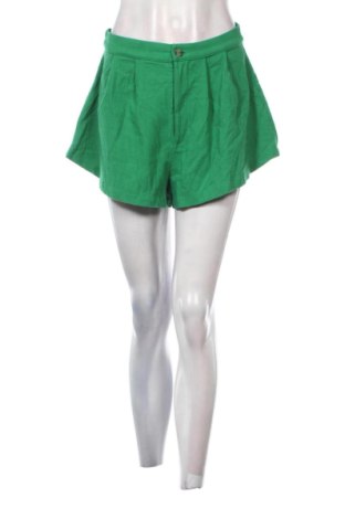 Pantaloni scurți de femei Stradivarius, Mărime M, Culoare Verde, Preț 40,99 Lei, #137097650