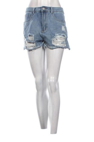 Pantaloni scurți de femei SHEIN, Mărime M, Culoare Albastru, Preț 53,99 Lei, #137103556