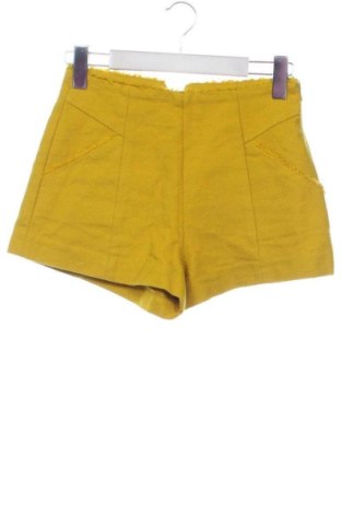 Γυναικείο κοντό παντελόνι Zara, Μέγεθος XS, Χρώμα Κίτρινο, Τιμή 15,00 €, #137110732