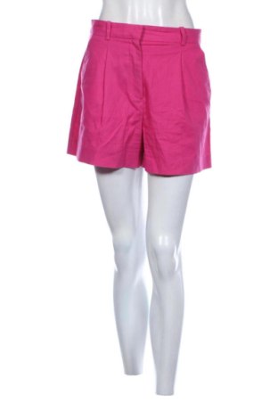 Pantaloni scurți de femei Zara, Mărime M, Culoare Roz, Preț 73,49 Lei, #137115125