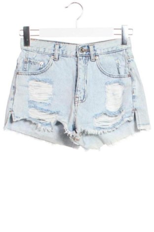 Γυναικείο κοντό παντελόνι Pull&Bear, Μέγεθος XS, Χρώμα Μπλέ, Τιμή 8,00 €, #137119835