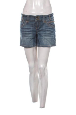 Pantaloni scurți de femei Promod, Mărime L, Culoare Albastru, Preț 67,99 Lei, #137119857