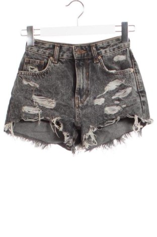 Дамски къс панталон Bershka, Размер XXS, Цвят Сив, Цена 10,00 €, #137120078