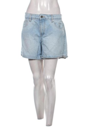 Pantaloni scurți de femei Pull&Bear, Mărime L, Culoare Albastru, Preț 52,49 Lei, #137125710
