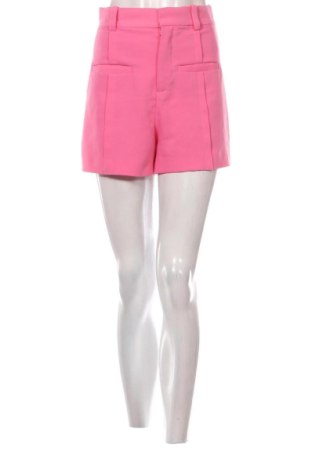 Pantaloni scurți de femei Zara, Mărime S, Culoare Roz, Preț 57,74 Lei, #137131318