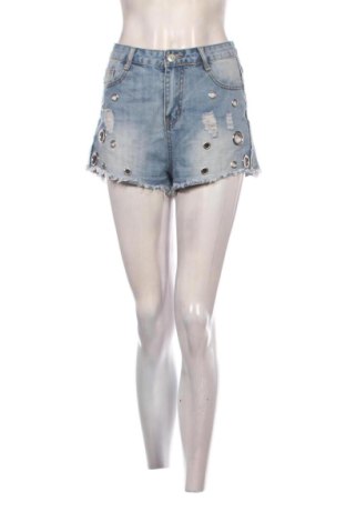 Pantaloni scurți de femei Unbranded, Mărime L, Culoare Albastru, Preț 72,70 Lei, #137134955