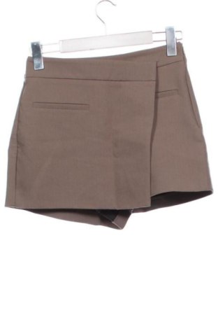 Pantaloni scurți de femei Zara, Mărime XS, Culoare Maro, Preț 78,74 Lei, #137055213