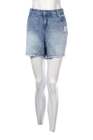 Pantaloni scurți de femei H&M, Mărime XXL, Culoare Albastru, Preț 61,45 Lei, #137098954