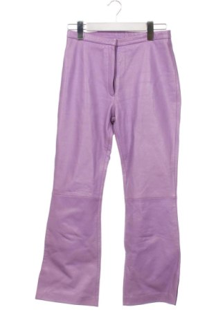 Pantaloni de piele pentru damă Mauritius, Mărime S, Culoare Mov, Preț 1.892,81 Lei, #137060811