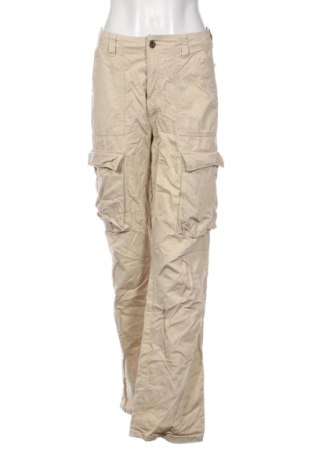 Pantaloni de femei Bershka, Mărime S, Culoare Bej, Preț 63,99 Lei, #137049942