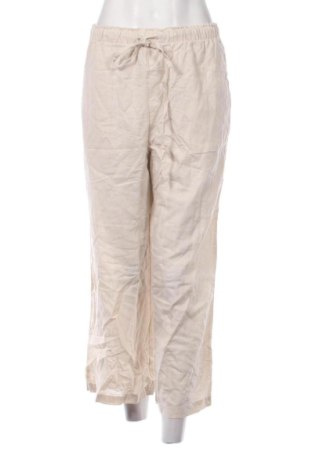 Pantaloni de femei Esmara, Mărime L, Culoare Ecru, Preț 84,99 Lei, #137058514