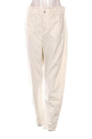 Pantaloni de femei Zara, Mărime L, Culoare Ecru, Preț 73,49 Lei, #137063861