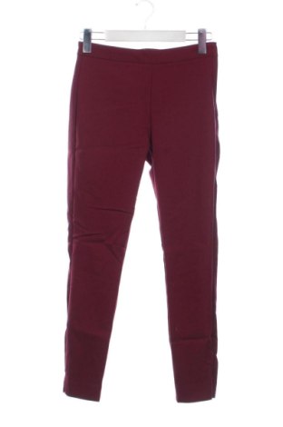 Дамски панталон Stradivarius, Размер XS, Цвят Червен, Цена 8,00 €, #137069771