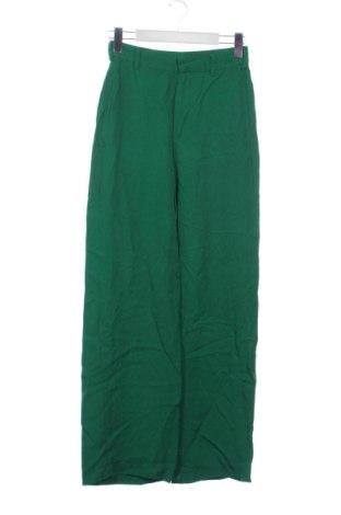 Γυναικείο παντελόνι Zara, Μέγεθος XS, Χρώμα Πράσινο, Τιμή 13,72 €, #137072937