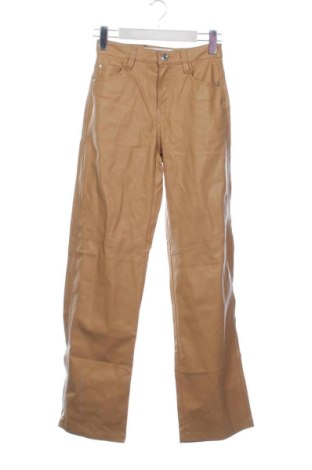 Dámské kalhoty  Bershka, Velikost XS, Barva Béžová, Cena  291,00 Kč, #137073250
