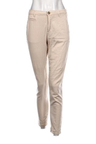 Pantaloni de femei Zara, Mărime S, Culoare Bej, Preț 65,99 Lei, #137074279