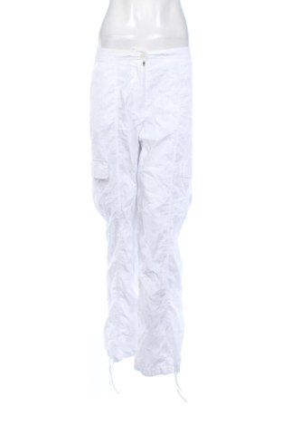 Pantaloni de femei Calvin Klein, Mărime M, Culoare Alb, Preț 132,42 Lei, #137083104