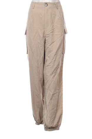 Pantaloni de femei SHEIN, Mărime L, Culoare Bej, Preț 42,99 Lei, #137095633