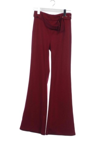 Дамски панталон SHEIN, Размер XS, Цвят Червен, Цена 7,46 €, #137096386