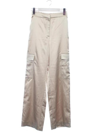 Pantaloni de femei Zara, Mărime XS, Culoare Bej, Preț 150,03 Lei, #137100409