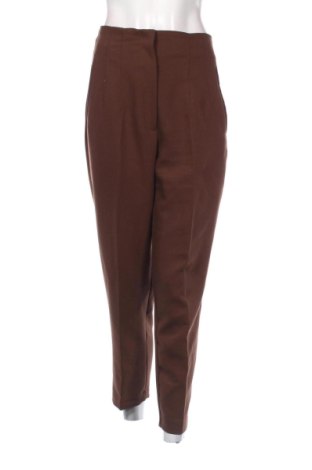 Pantaloni de femei Zara, Mărime L, Culoare Maro, Preț 78,32 Lei, #137102224