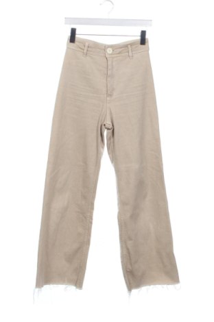Pantaloni de femei Zara, Mărime XS, Culoare Bej, Preț 60,99 Lei, #137103995