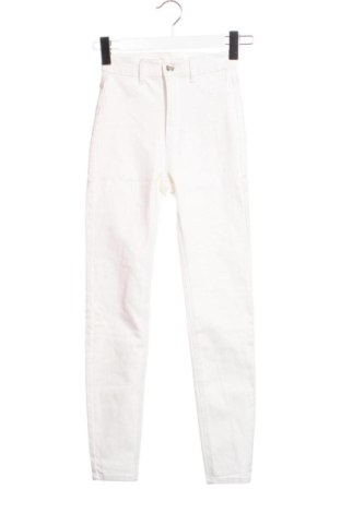 Дамски панталон Pull&Bear, Размер XXS, Цвят Бял, Цена 11,00 €, #137120054