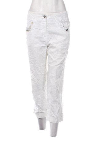 Pantaloni de femei Armand Thiery, Mărime M, Culoare Alb, Preț 91,99 Lei, #137123679
