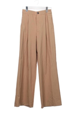 Damskie spodnie Zara, Rozmiar XS, Kolor Beżowy, Cena 70,99 zł, #137126129