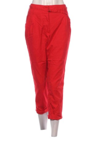 Damskie spodnie Amy Vermont, Rozmiar XL, Kolor Czerwony, Cena 55,04 zł, #137126801