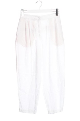 Γυναικείο παντελόνι Zara, Μέγεθος XS, Χρώμα Λευκό, Τιμή 14,48 €, #137127487