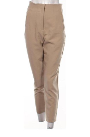 Pantaloni de femei Zara, Mărime S, Culoare Bej, Preț 79,00 Lei, #137130588