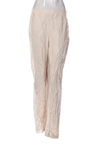 Pantaloni de femei H&M, Mărime XL, Culoare Bej, Preț 124,99 Lei, #137133438