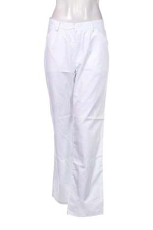 Damskie spodnie Unbranded, Rozmiar L, Kolor Biały, Cena 59,99 zł, #137031084
