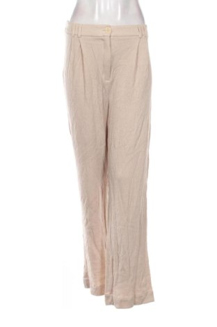Pantaloni de femei Reserved, Mărime L, Culoare Bej, Preț 73,49 Lei, #137038851