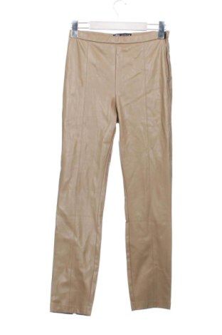 Pantaloni de femei Zara, Mărime XS, Culoare Bej, Preț 57,74 Lei, #137041562