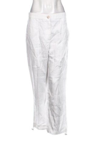 Damskie spodnie H&M, Rozmiar L, Kolor Biały, Cena 96,99 zł, #137069793
