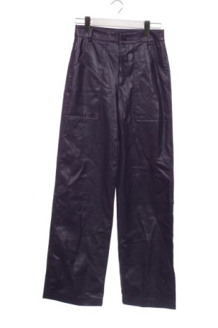 Дамски панталон Zara, Размер XS, Цвят Лилав, Цена 10,67 €, #137086671