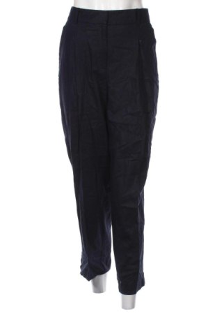 Pantaloni de femei Zara, Mărime L, Culoare Albastru, Preț 89,99 Lei, #137114024