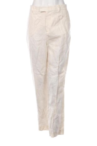 Pantaloni de femei Mango, Mărime L, Culoare Ecru, Preț 143,99 Lei, #137119883
