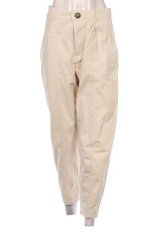 Дамски панталон Zara, Размер M, Цвят Бежов, Цена 10,48 €, #137141313