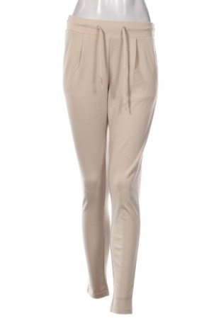 Pantaloni de femei Ichi, Mărime S, Culoare Bej, Preț 52,99 Lei, #137149597