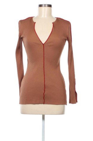 Damski sweter Zara, Rozmiar S, Kolor Brązowy, Cena 50,80 zł, #137016347
