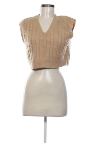 Pulover de femei SHEIN, Mărime S, Culoare Bej, Preț 26,25 Lei, #137041276