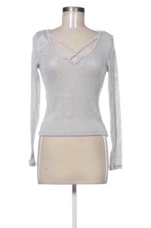 Damski sweter H&M, Rozmiar M, Kolor Srebrzysty, Cena 39,99 zł, #137071383