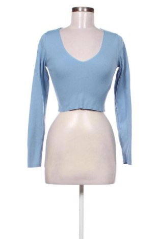 Pulover de femei Stradivarius, Mărime M, Culoare Albastru, Preț 31,00 Lei, #137090528